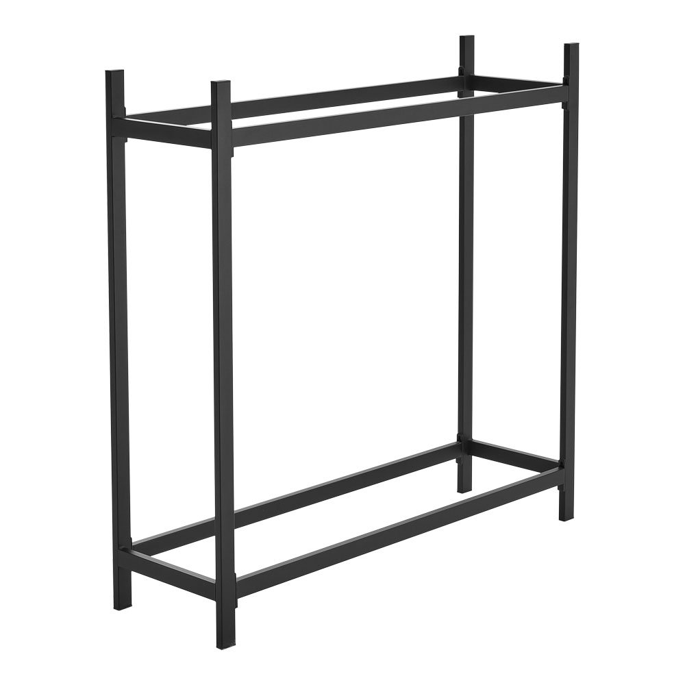 Sand Racks LoftDesigns Black sand-grain firewood rack | Wayfair.co.uk