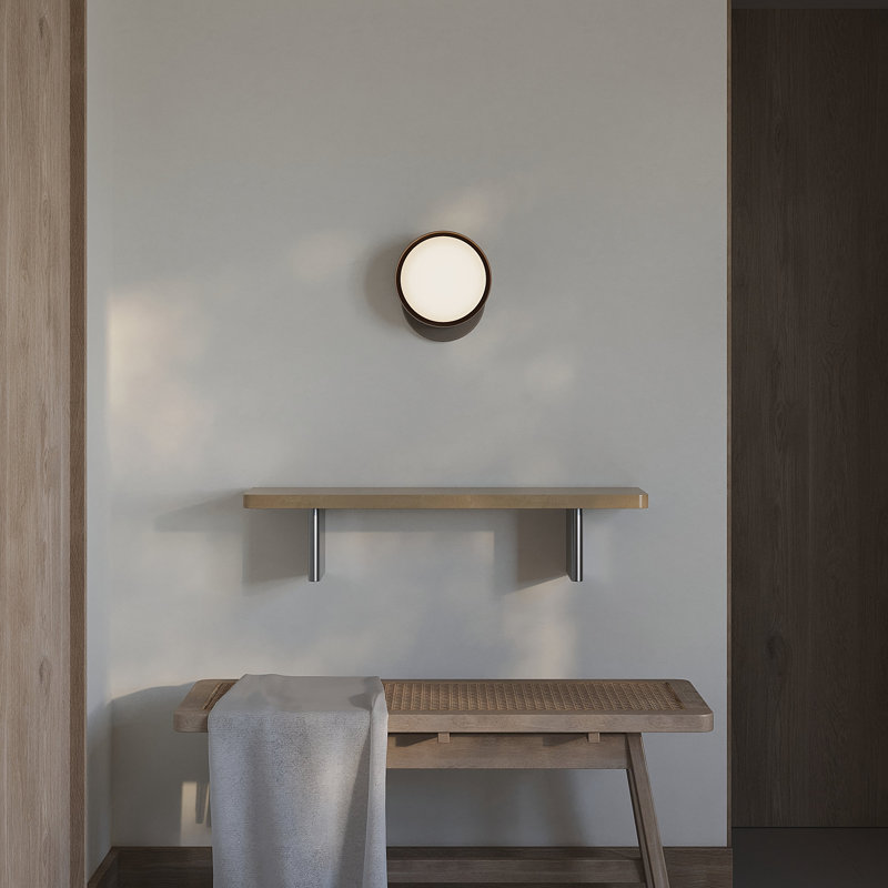 Marea Wall Sconce, Walnut