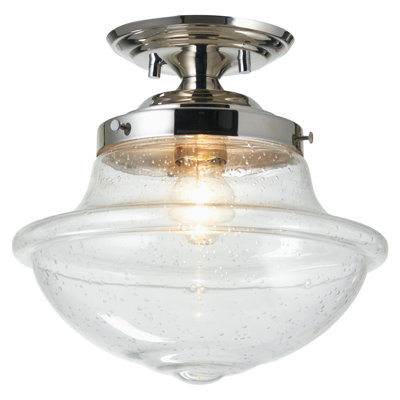 Ceasar Glass Flush Mount