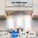 30 Inch Built-in Range Hood Insert - 900 Cfm Stainless Steel, Ducted/ductless Convertible, Gesture/touch/remote Control