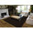 Togut Non-Slip Polypropylene Rectangle Mocha Area Rug-1985903003
