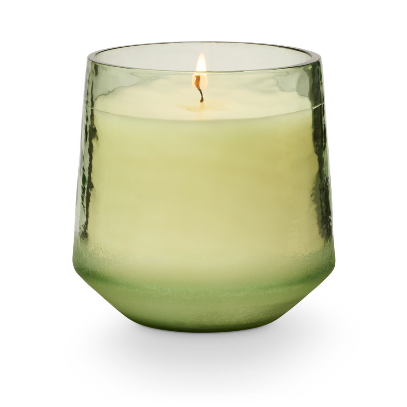 Bougie Hinoki magnifiquement faite, Baltic Glass