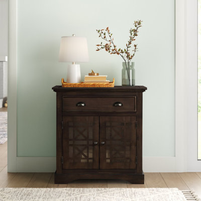 Mara Solid Wood Accent Cabinet