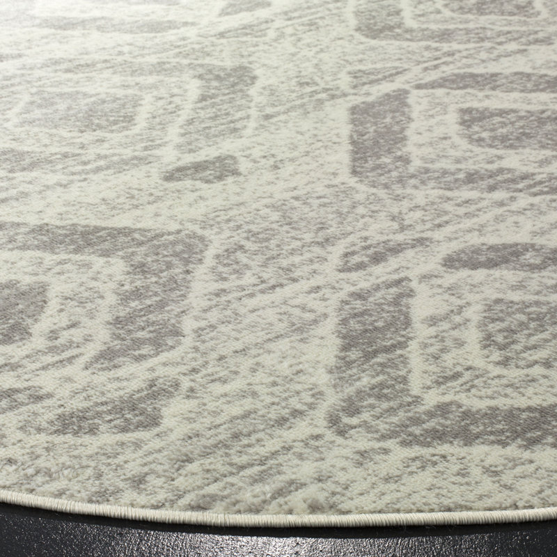 Cohan Performance Geometric Rug, Square 6'7"