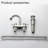Centerset 2-handle Bathroom Faucet with Drain Assembly