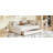 Full Size Upholstered Daybed with 2 Storage Drawers Sofa Bed Frame No Box Spring Needed, Linen Fabric-129865540