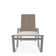 Holna Outdoor Rust-Resistant Metal Chaise Lounge