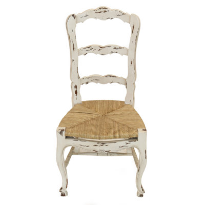 French Country Solid Wood Dining Chair