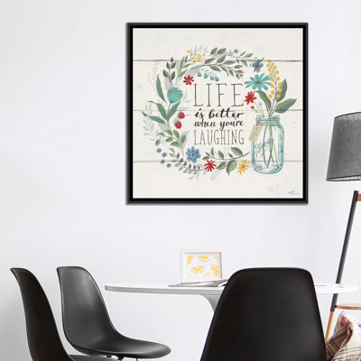 « fleuriing pensées i », impression sur toile