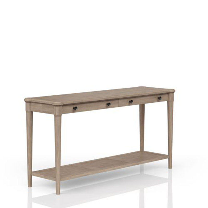 Table de canapé au fini sable