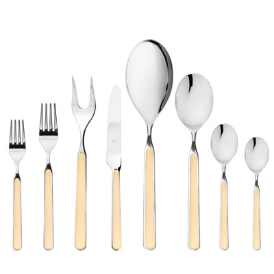 Fantasia Flatware Set - 43 Pieces - Vanilla