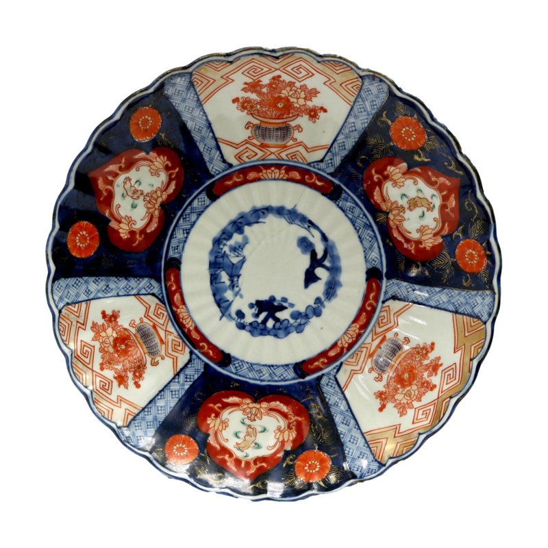 Plateau en porcelaine japonaise antique