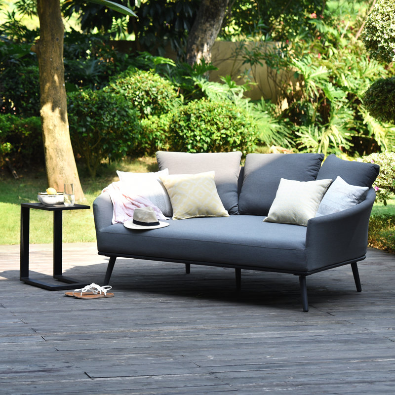 Loveland Outdoor Fabric Daybed, Grey