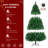 6' Lighted Pine Christmas Tree