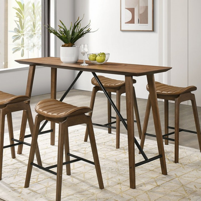 Ensemble de table 5 pièces à hauteur de comptoir Poppie