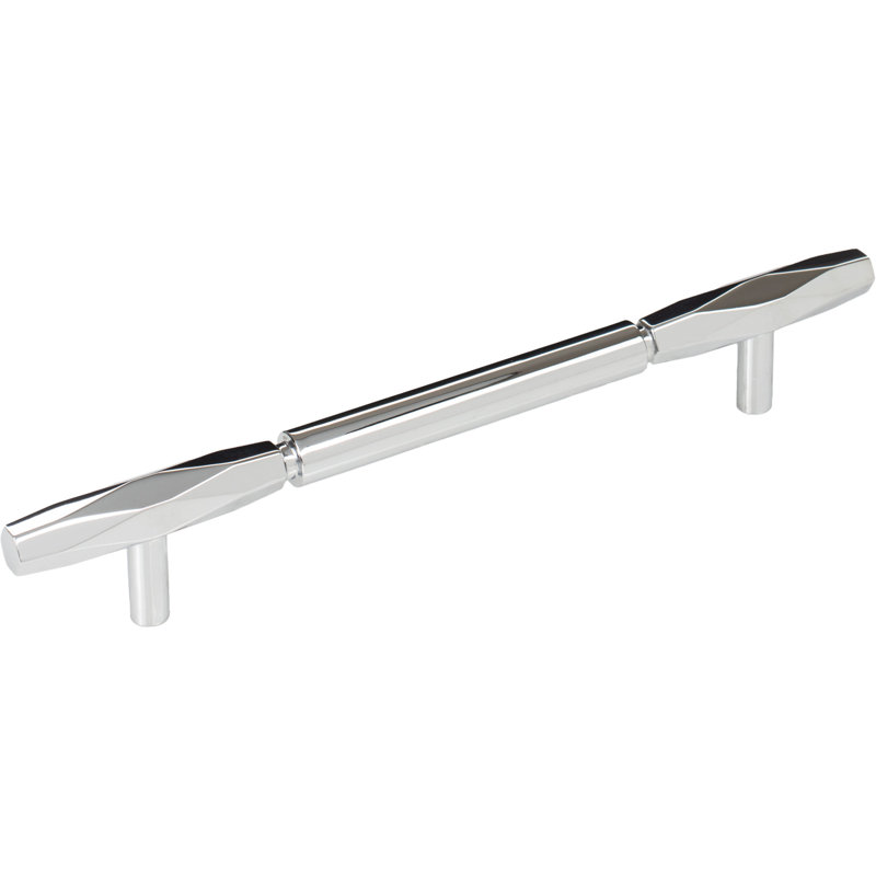 Kingsmill Bar Pull, Polished Chrome, 6 5/16" Center to Center