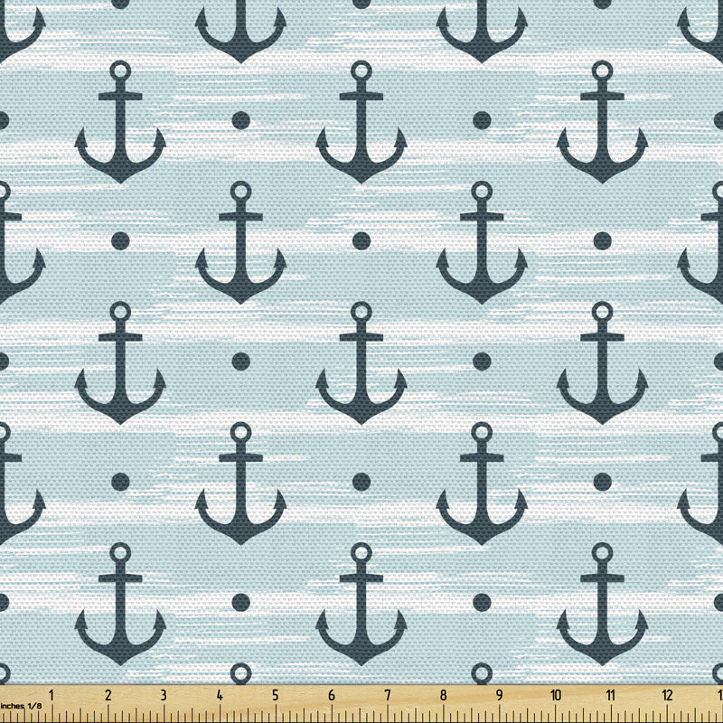 Chlo Anchors Adventurous Coastline Marine Multi-Purpose Fabric