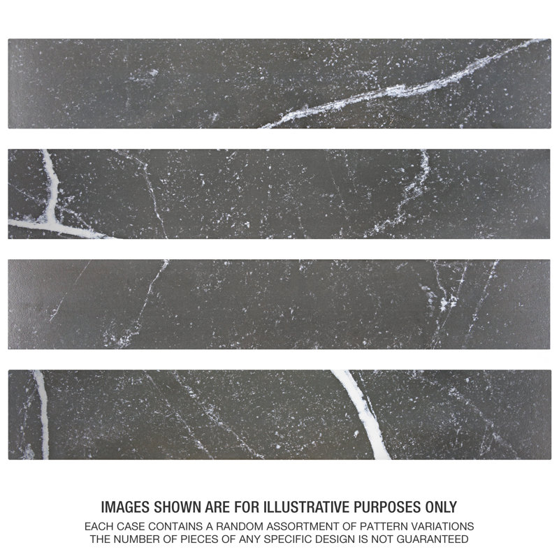 Tinos 3" x 17" Porcelain Look Wall & Floor Tile