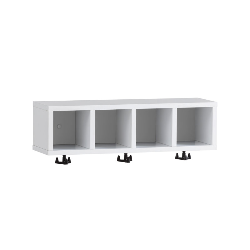 Balto Freestanding Bathroom Shelves, White