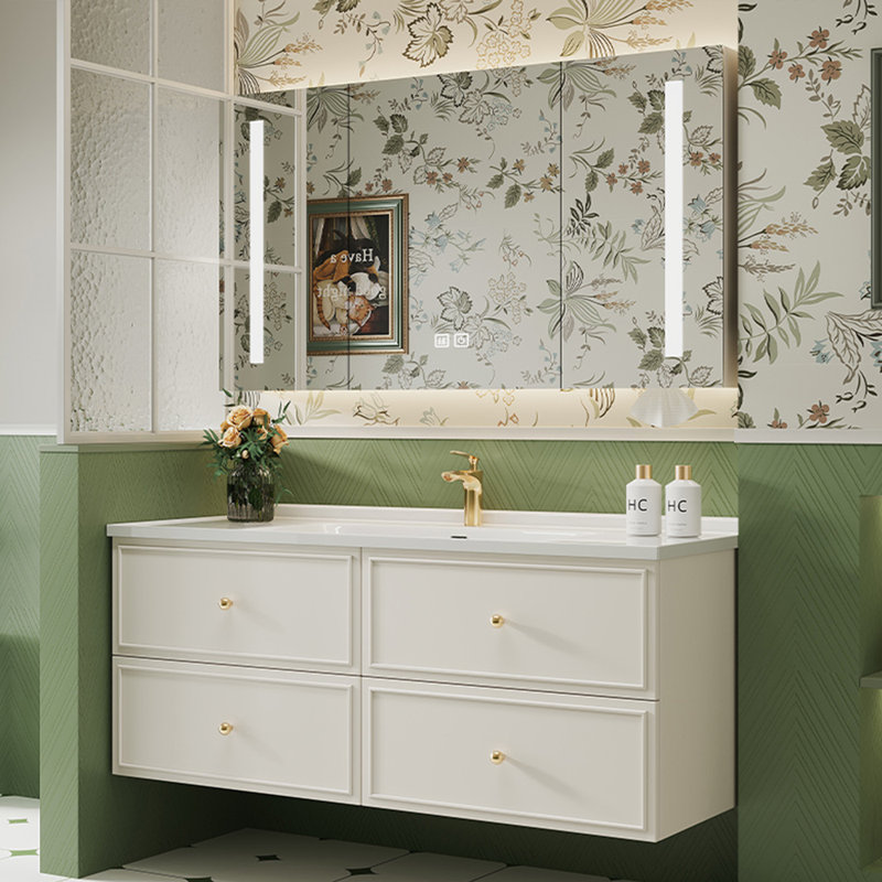 French simple modern bathroom cabinet
