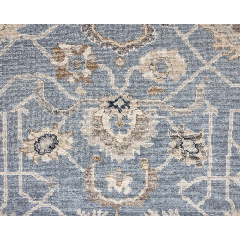 Hand Knotted Wool Oriental Area Rug, Rectangle 8' x 10'