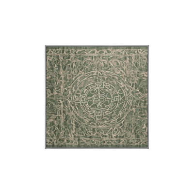 Machine Washable Brown Area Rug
