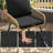 3-Piece Patio Bistro Set with Boho Coffee Table & 2 Chairs with Cushions & Pillows-110257866