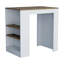 Îlot de cuisine Doyle, trois tablettes latérales-132161202