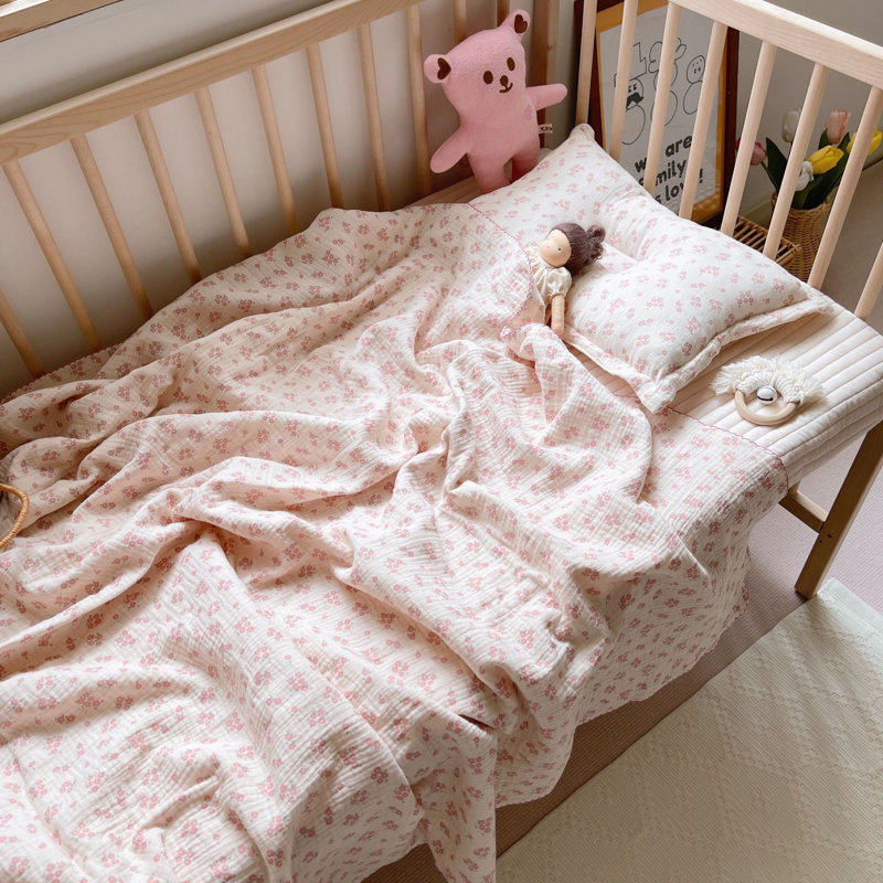 Couverture mignonne pour bébé en coton