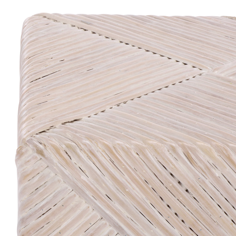 Wynrose Woven Rattan Ottoman