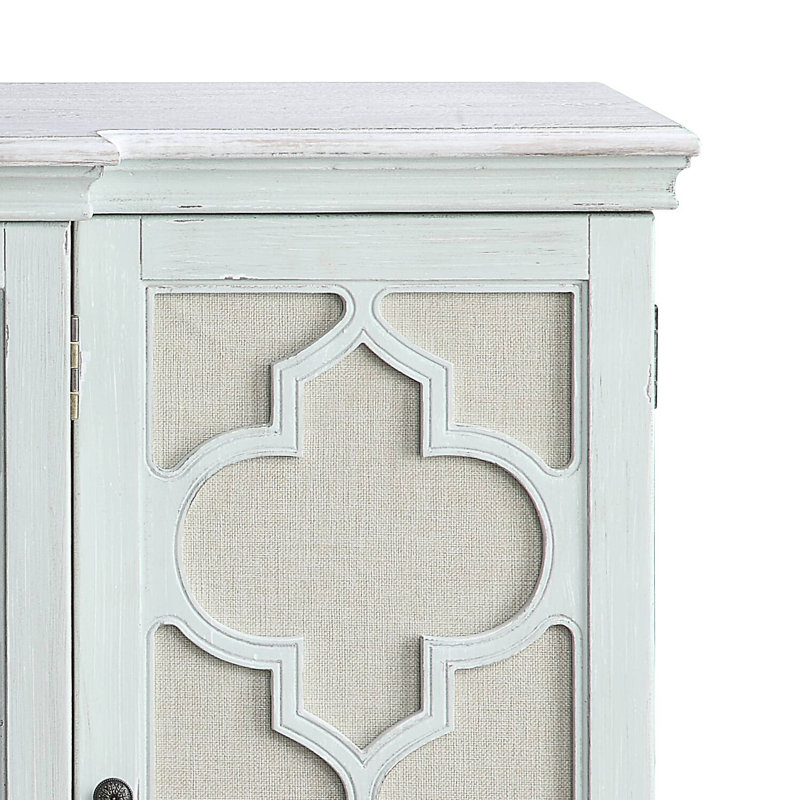 Armoire décorative à 4 portes