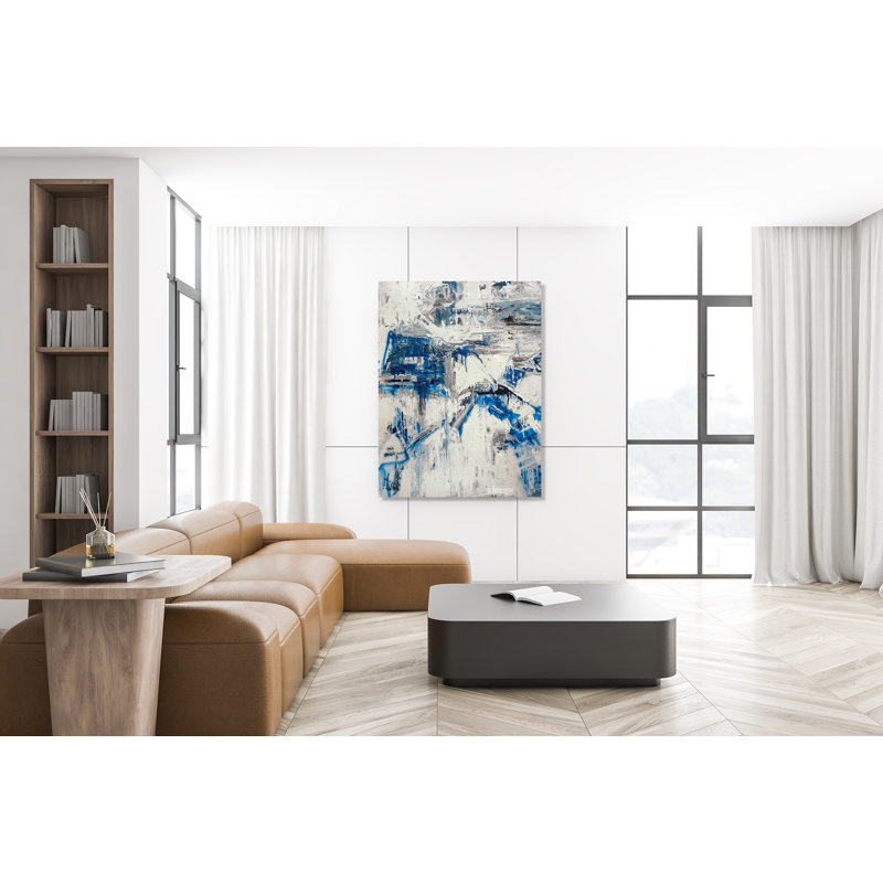 John Beard CollectionS Crushed Velvet On Giclee Canvas Hand Embellished Art, 60" H x 40" W x 2" D, Wrapped Canvas