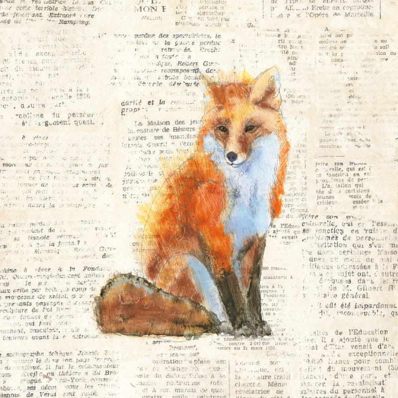 Into The Woods IV No Border by Emily Adams - Wrapped Canvas Print, 91cm H x 91cm W
