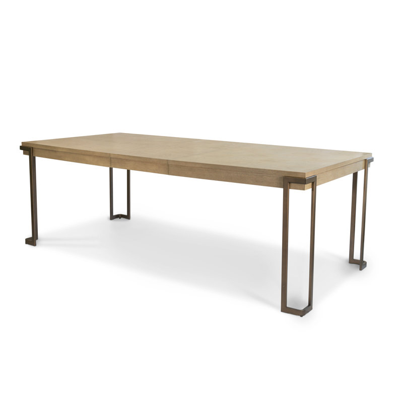 Rio Vista - Table de salle à manger extensible de 173 cm avec rallonge - Finition en argile