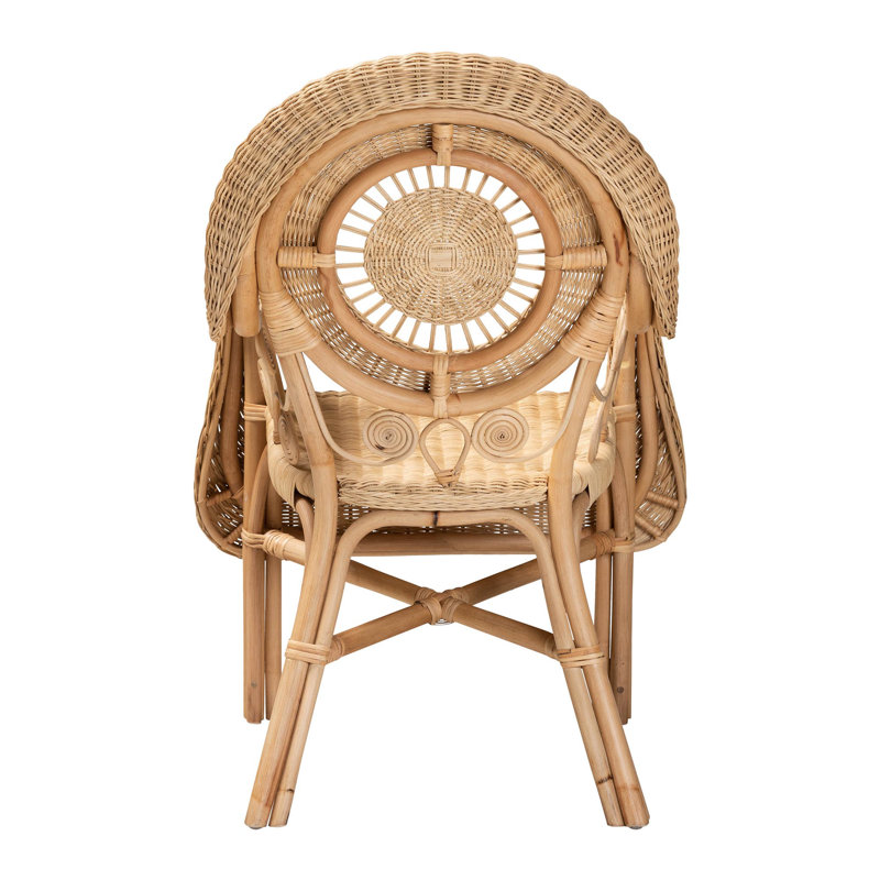 Chaniya 25.2'' Wide Rattan Armchair