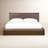 Marica Platform Bed In English Walnut-2019859910