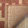 Tapis beige / terre cuite Deco