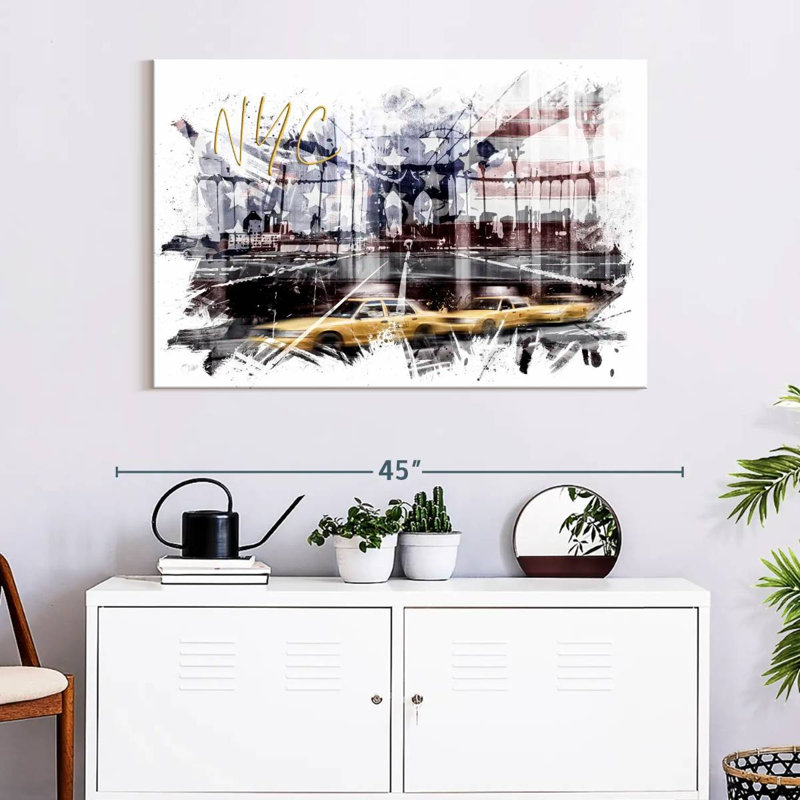Kavia NYC Composing, 26" H x 39" W