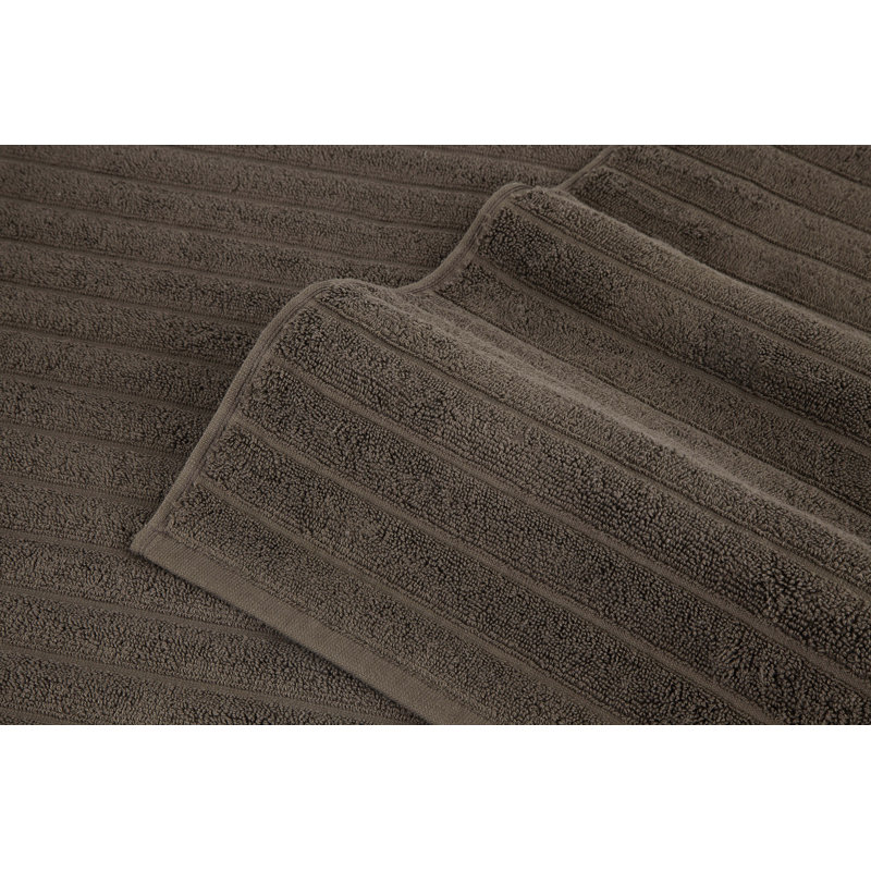 Tapis pour salle de bain Haralan, Chocolat