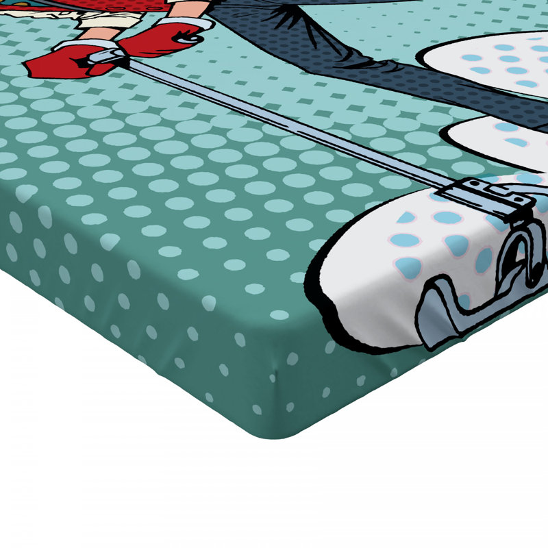 Microfiber Polka Dots Fitted Sheet, Full Fitted Sheet