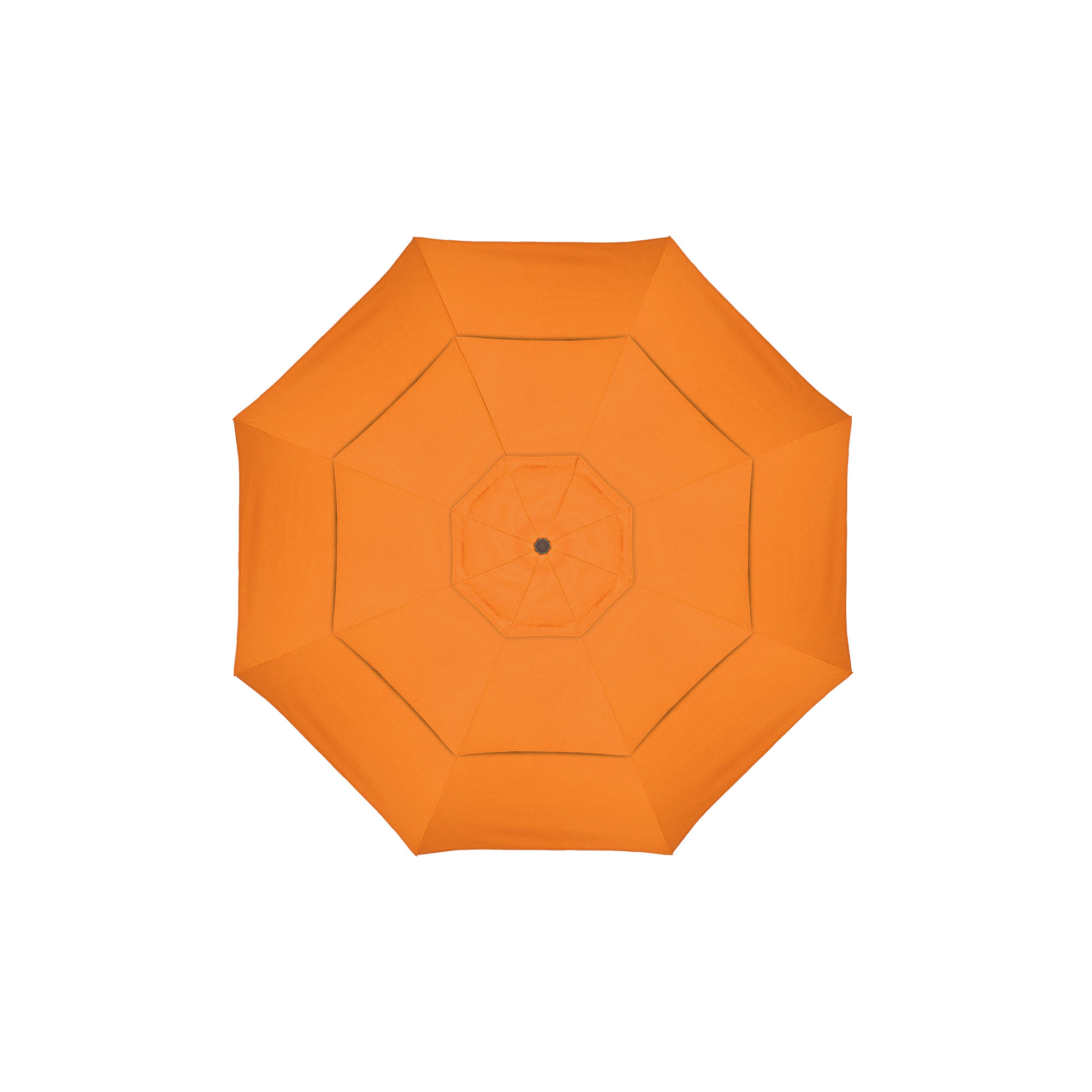 Broadmeade 132'' Sunbrella® Outdoor Umbrella, Canvas Tangerine Sunbrella® Canvas