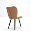 Ensemble de 2 chaises de salle à manger modernes en similicuir-2062043480-2062043487