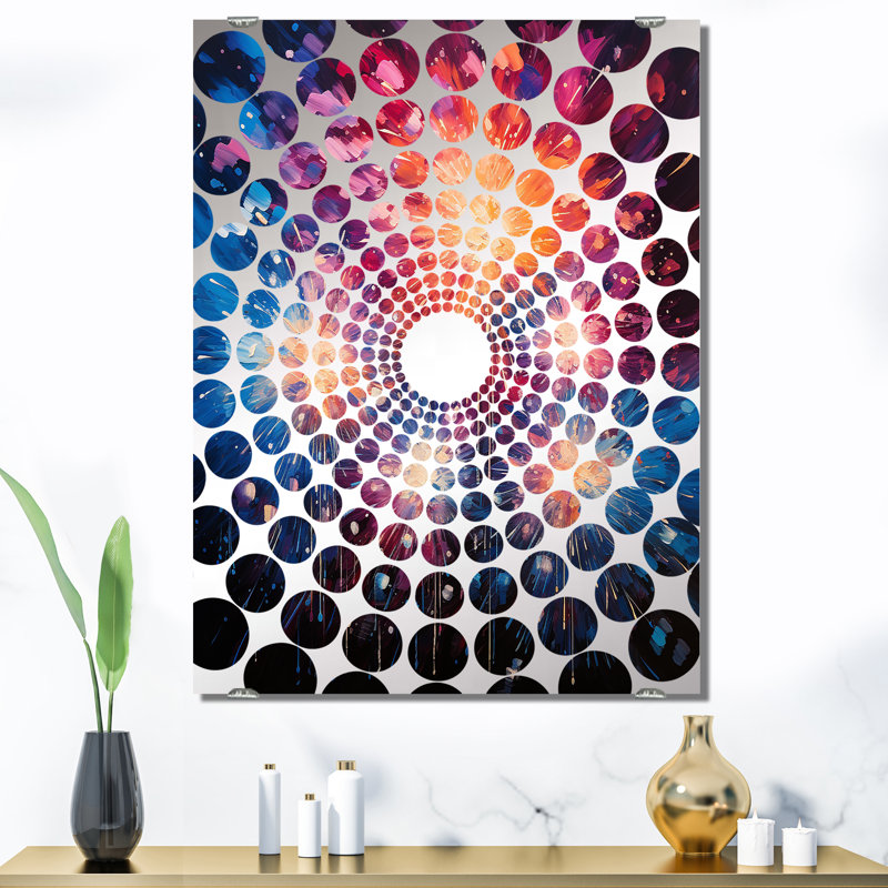 Miroir de feux d'artifice Lella - MIR133996, 40 po x 30 po