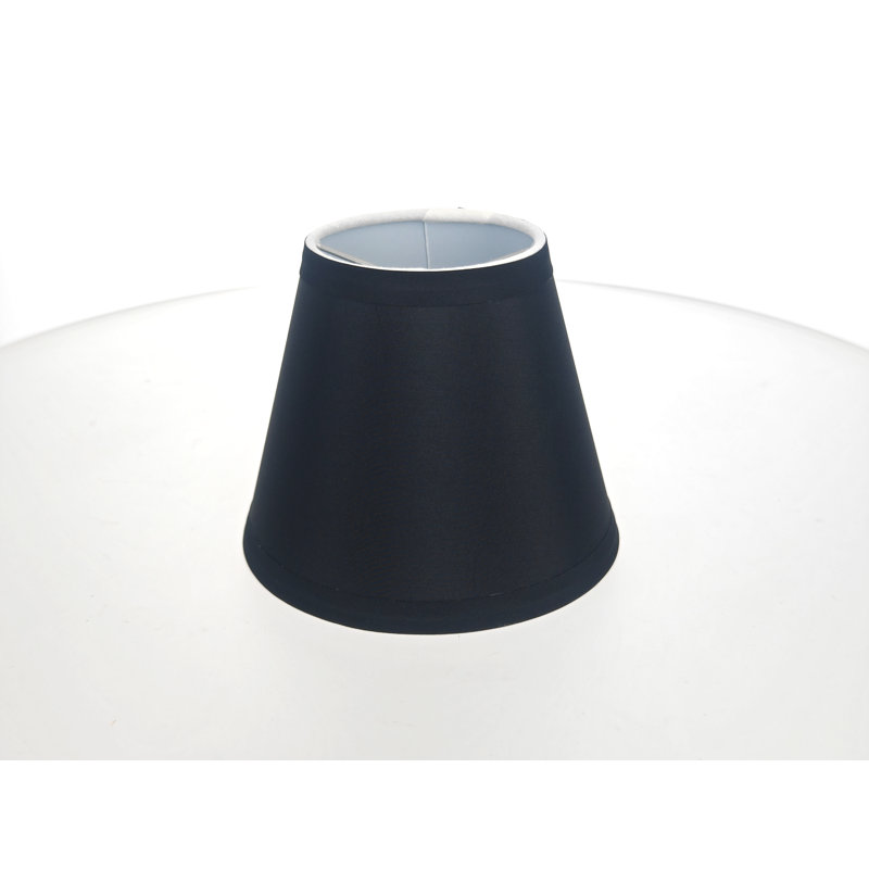 Abat-jour de lustre 5 pièces, Noir, H 5 po x l 3,5 po x P 6 po
