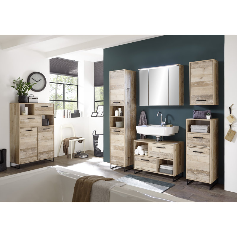 80 x 130 cm Melbeta Bathroom Cabinet