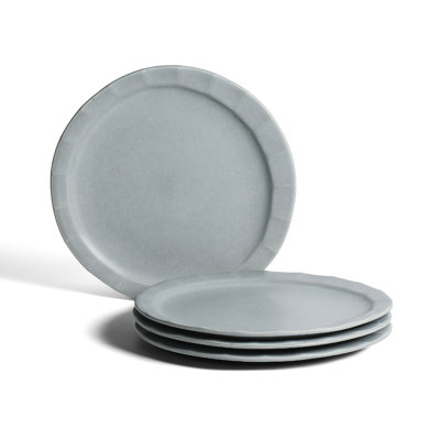 Stone Lain Oasis 4-Piece Dinner Plate Set Stoneware