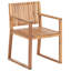 Set of 2 Garden Chairs with Cushions SASSARI PREMIUM Certified Acacia Wood-710272435