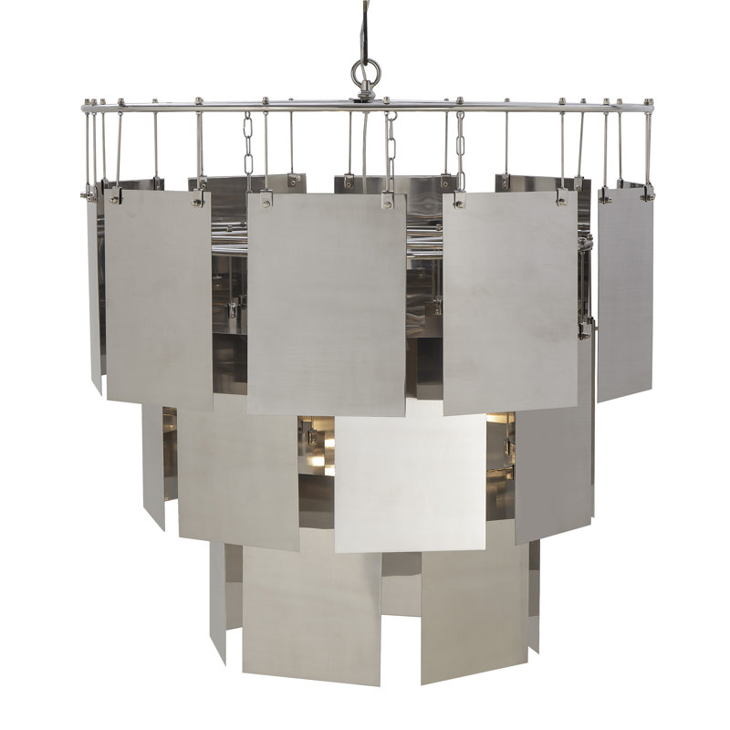 Oakland 4 - Light Chandelier, Stainless