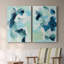 Toile tendue I-Premium Gallery Teal Composition - Prêt à accrocher-1420189831
