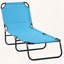 Chaise longue pliante avec inclinaison à 5 niveaux-842426585